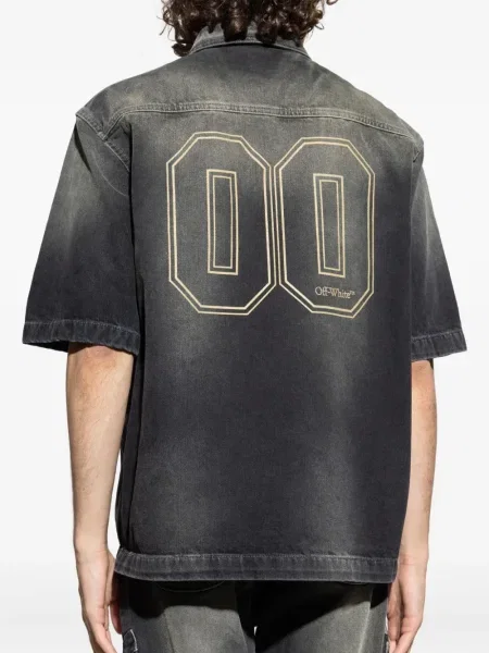 Cămașă din denim Off-white alb
