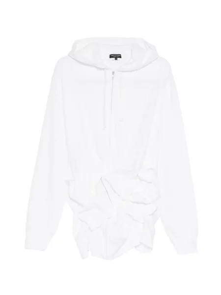 Hoodie Comme Des Garçons λευκό