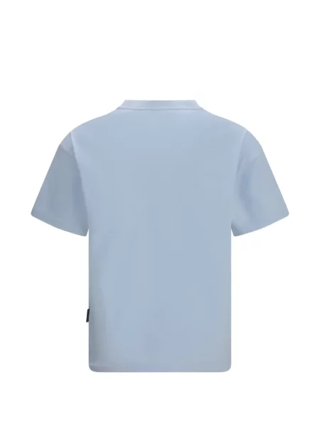 Tricou Palm Angels cu imagine albastru