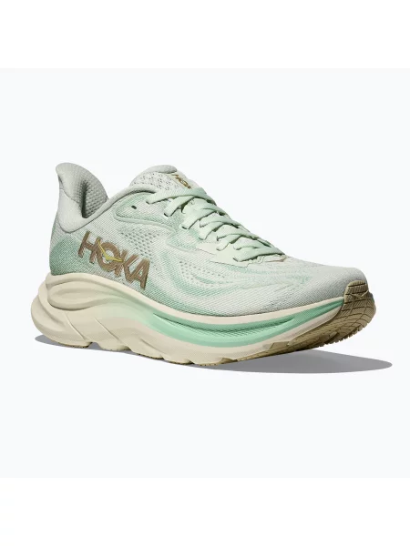 Дамски обувки за бягане HOKA Clifton 10 sea glass/jadeite зелено