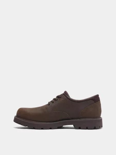 Timberland Britton Road Lace-Up Waterproof Туфлі Шкіра коричневий
