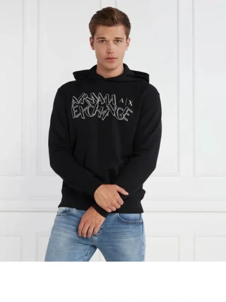 Armani Exchange Hanorac negru