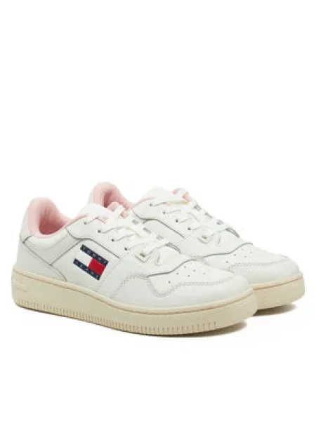Tommy Jeans Sneakersy Růžová bílé