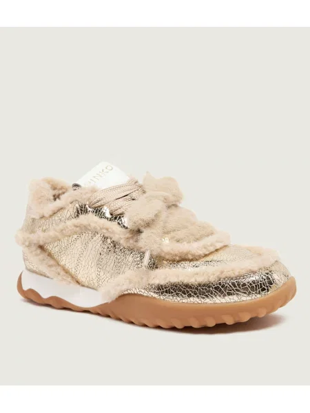 Pinko Căptușite teniși din piele Gea 02 | shearling
