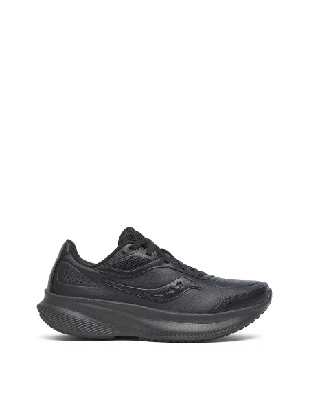 Кожаные кроссовки Saucony черные
