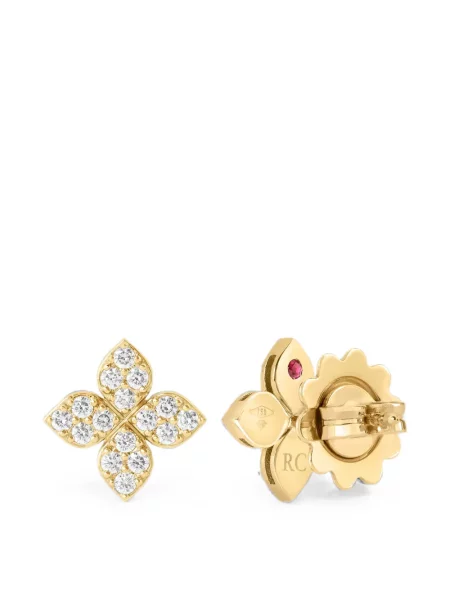 Cercei Roberto Coin cu model floral