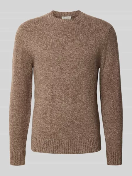 Sweter o kroju regular fit z dzianiny z mieszanki wełny model ‘ANTE’ Casual Friday