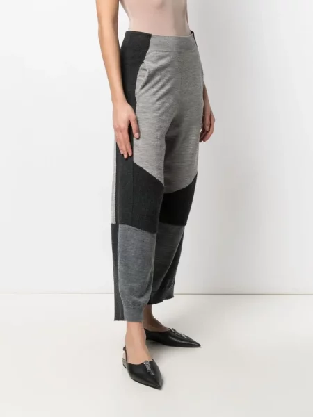 Nohavice Stella Mccartney sivá