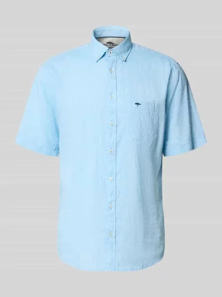 Koszula casualowa o kroju slim fit z mieszanki lnu i bawełny Fynch-hatton