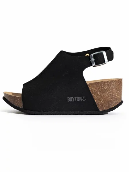 Bayton Sandale Cruz maro / gri închis negru