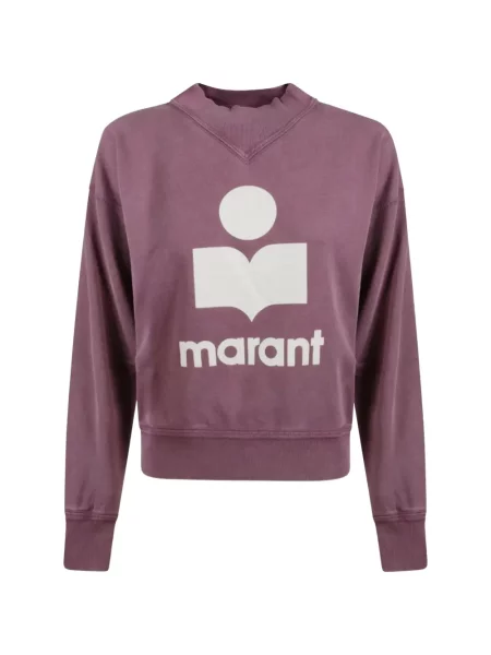 Hanorac Isabel Marant cu imagine violet