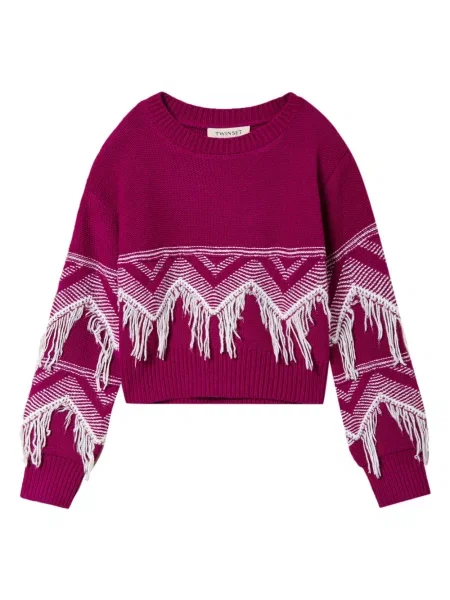 Sweter dziecięcy Twinset różowy