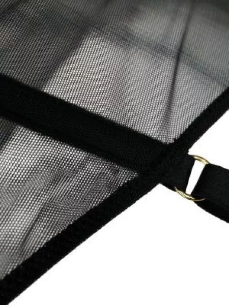 Průsvitný pásek Maison Close černý