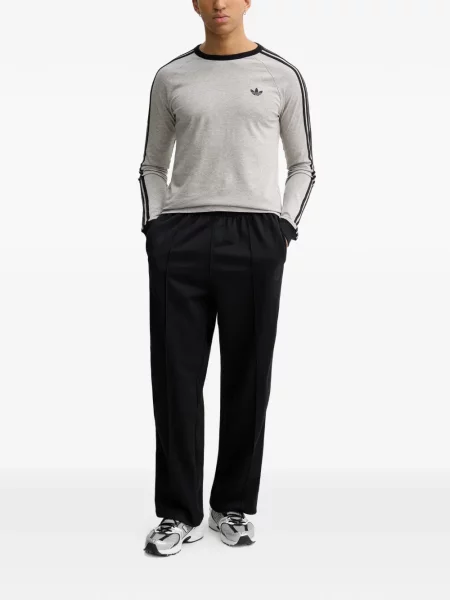 Γυμναστήριο μικρός μπλούζα Adidas με αυτόγραφο γκρι