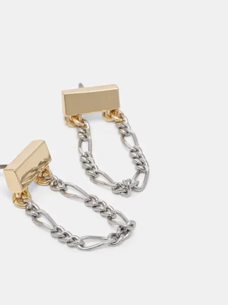 DKNY сережки металеві