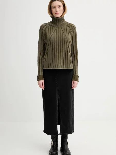 Светр G-Star 0 гольф зелений