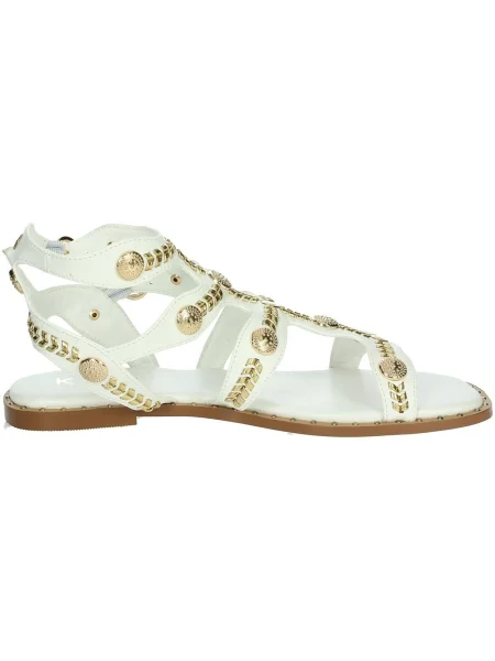 Pantofi Keys alb
