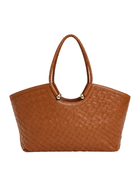 Shopperka Twinset brązowa