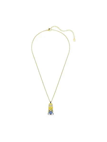 Swarovski naszyjnik z zawieszką pozłacany kryształ Swarovski MINIONS