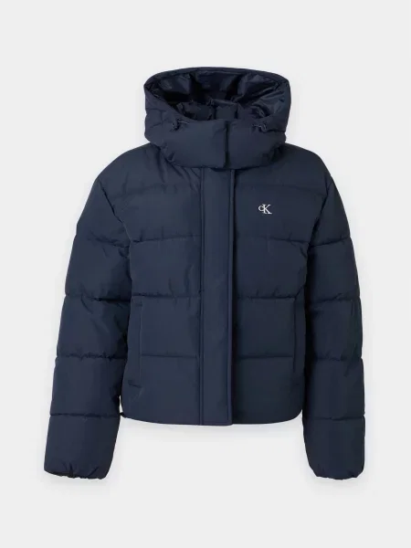 Calvin Klein Jeans Zimní bunda námořnická modř