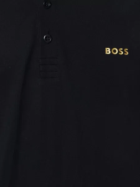 Polo Boss με κέντημα μπλε