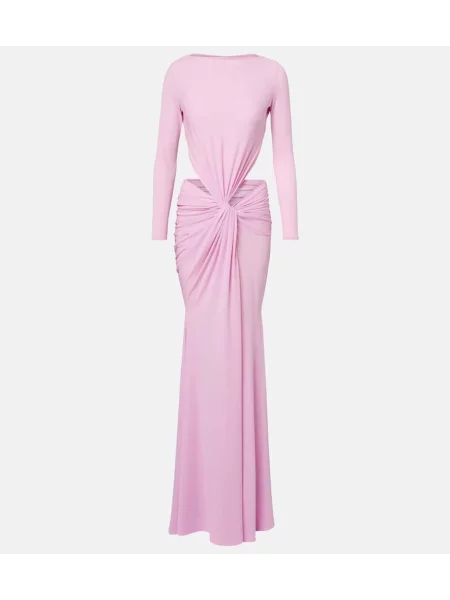 Rochie Alex Perry din jerseu roz