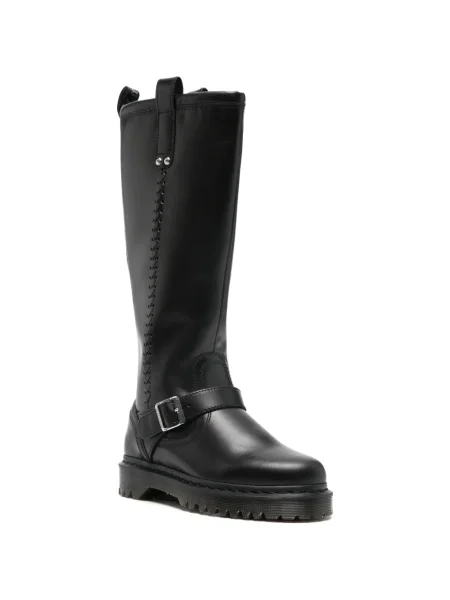 Botine Dr. Martens cu cataramă negru