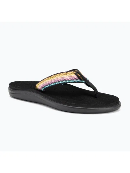 Дамски джапанки Teva Voya Flip antiguous black multi черно
