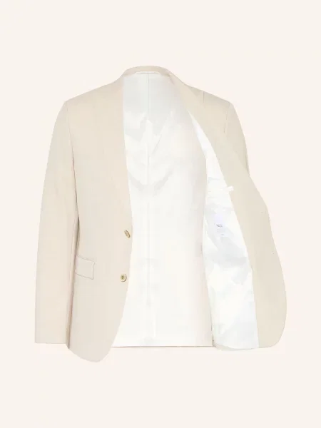 Paul Marynarka Slim Fit beige beżowa