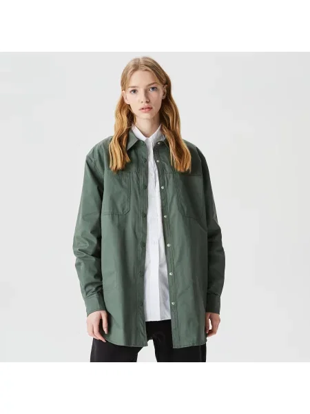 Куртка Lacoste зеленая