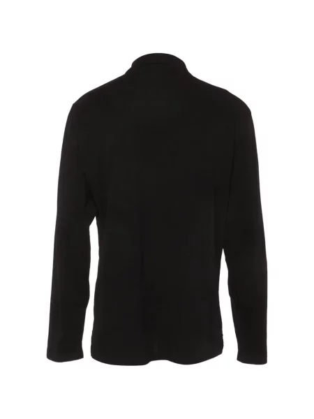 Polo Versace Jeans Couture με σχέδιο με ρίγες τίγρη μαύρο