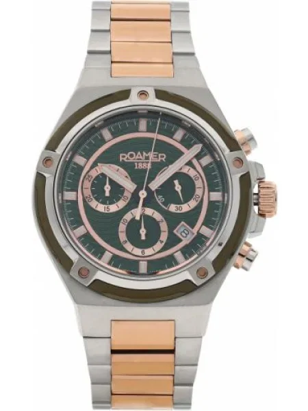 Roamer Karóra Tempomaster Chrono 49 75 20 Ezüst zöld