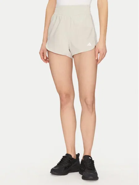 ADIDAS PERFORMANCE Športové nohavice PACER kaki biela