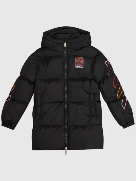 Куртка з принтом емблеми Arrow Off-white чорна