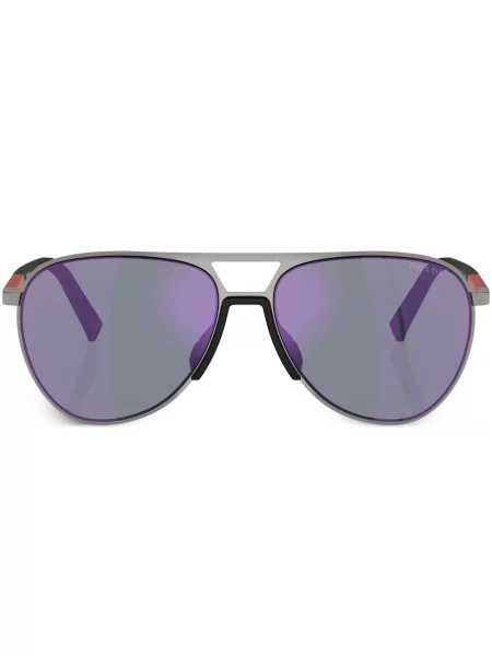 Ochelari de soare Prada Eyewear argintiu