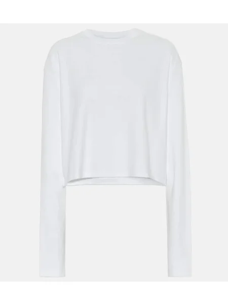 Top Wardrobe.nyc din jerseu alb