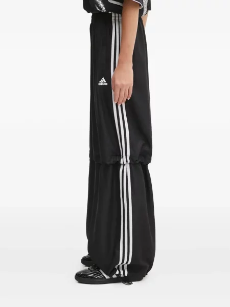 Šněrovací pruhované krajkové tenisky Adidas Campus modré