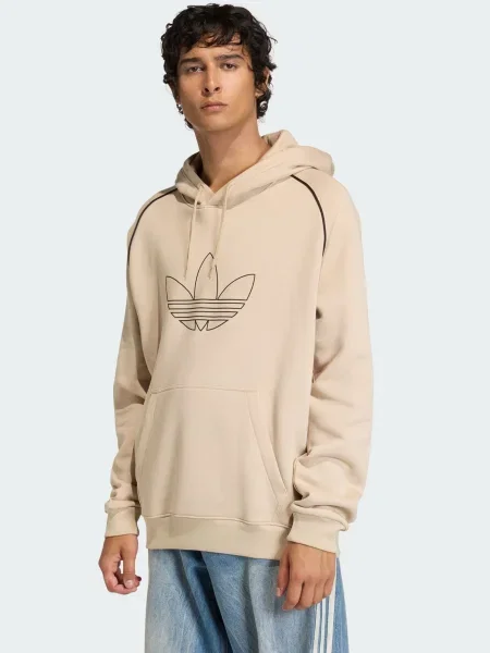 ADIDAS ORIGINALS Sweater majica bež crna