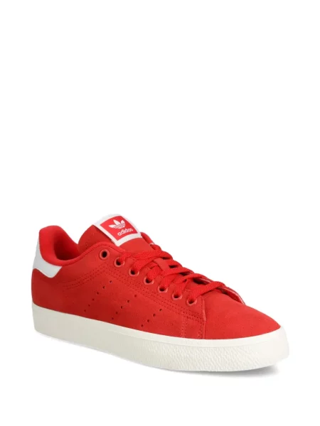 Geacă Adidas cu șireturi cu dungi cu platformă alb