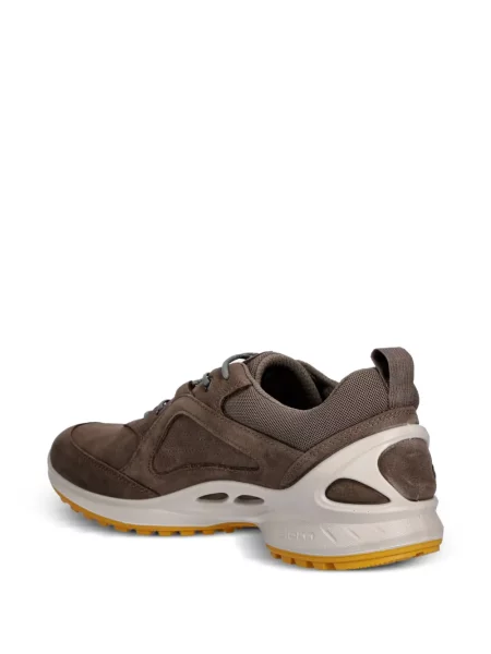Bőr sneaker Ecco barna