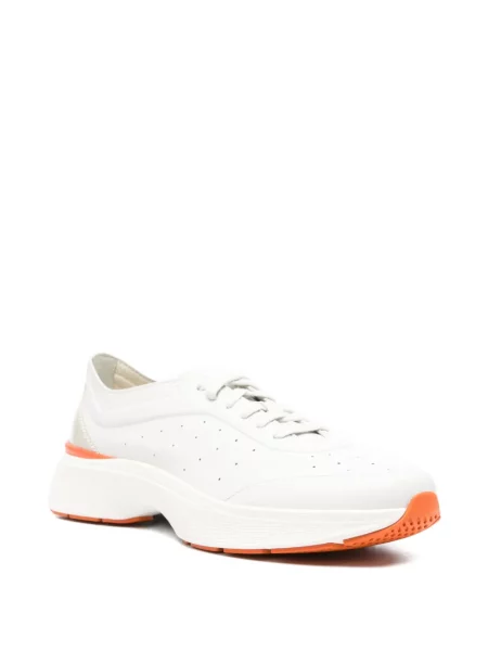 Sneakerși Santoni alb
