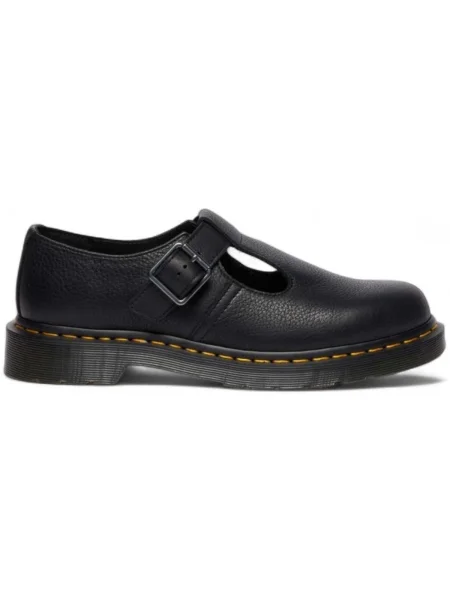 Bőr félcipő Dr. Martens fekete