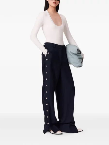 Pantaloni Stella Mccartney albastru