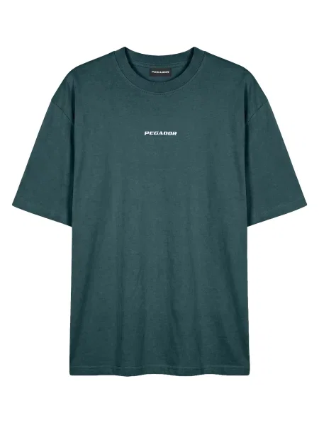 Pegador Tricou supradimensional Bracy verde pin alb