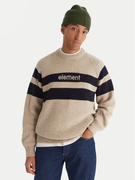 Element Pulover RIB CR bež