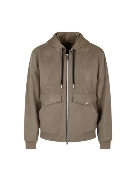 Kurtka bomber Moose Knuckles brązowy