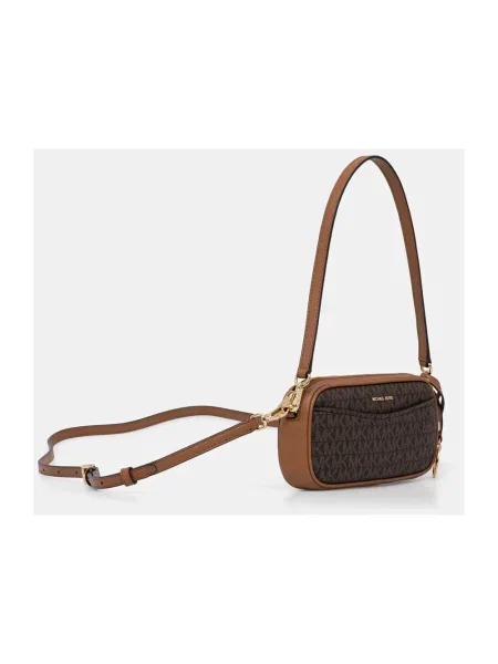 MICHAEL Michael Kors torebka crossbody z imitacji skóry May brązowa