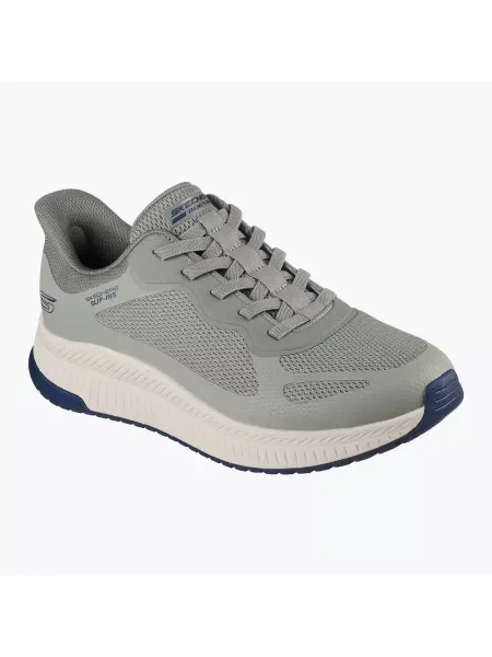 Férfi SKECHERS Bobs Squad 4 oliva színű cipő. Méret: 40 EU zöld