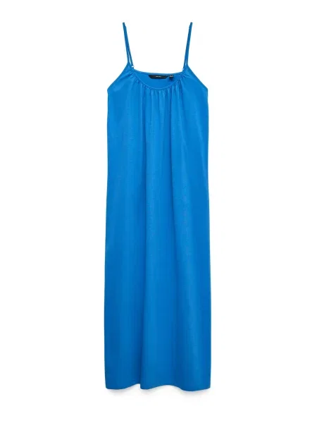 VERO MODA Obleka VMLUNA kraljevo modra
