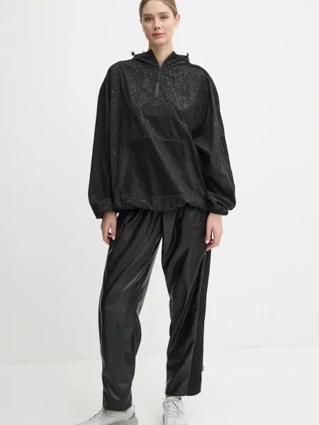 Спортивна куртка Emporio Armani перехідна oversize чорний